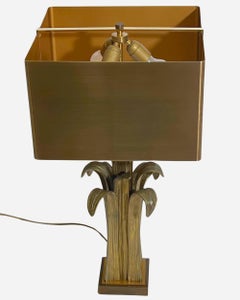 Large “Water Leaf” lamp, Chrystiane Charles, Maison Charles, France circa 1970