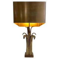 Large “Water Leaf” lamp, Chrystiane Charles, Maison Charles, France circa 1970