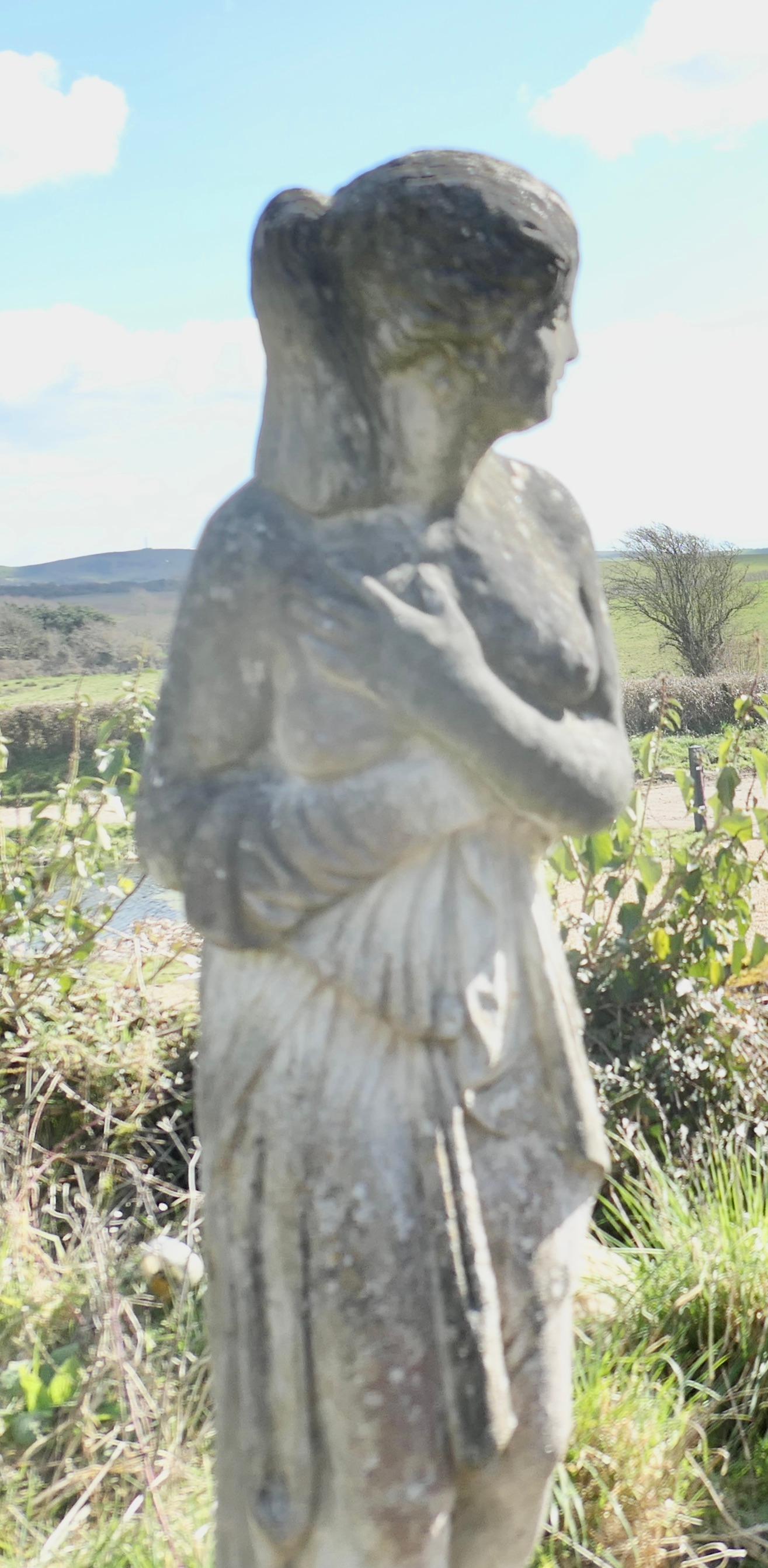 Grande statue de jardin de Vénus  Grande statue de Vénus en vente 1