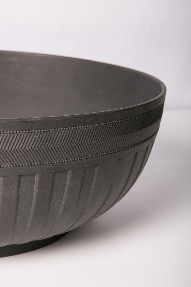 Large Wedgwood Black Basalt Bowl at 1stDibs