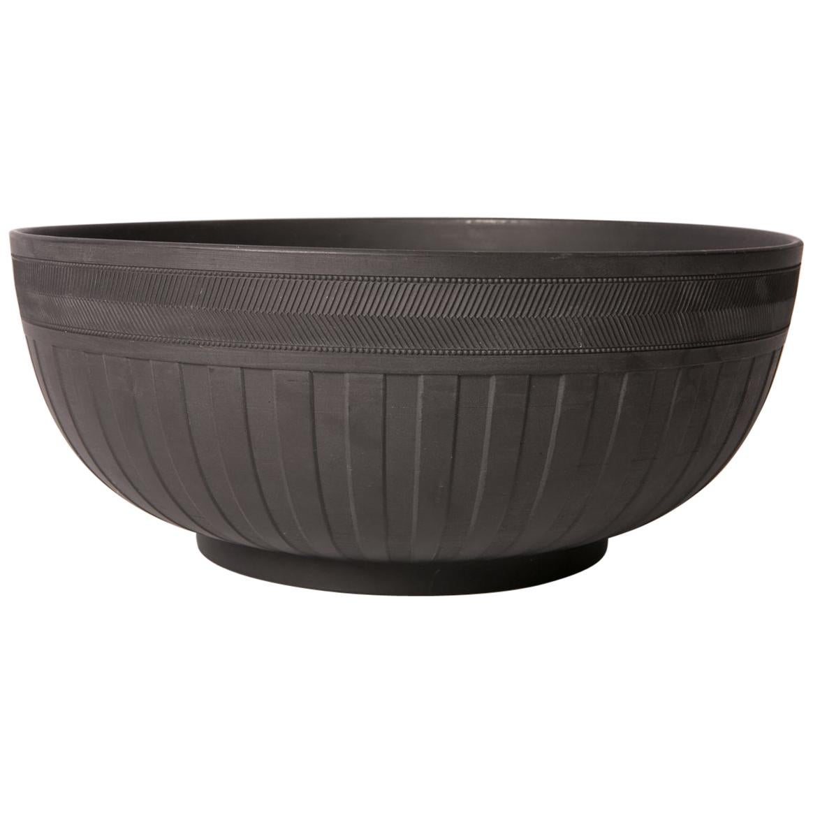  Large Wedgwood Black Basalt Bowl