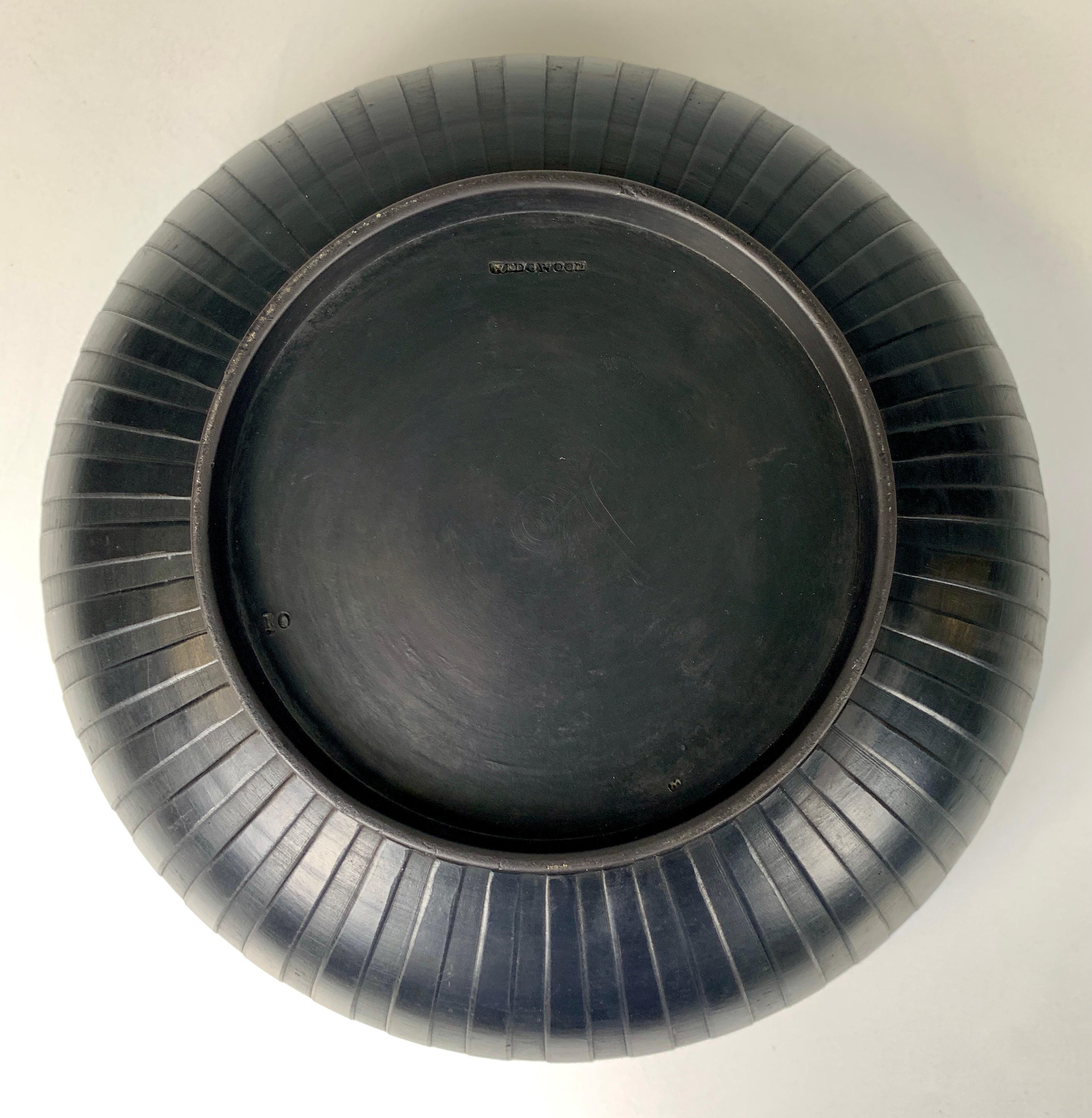 black wedgewood bowl