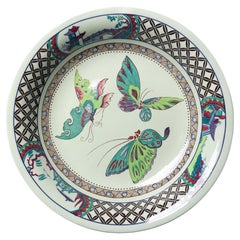 Große Wedgwood Schmetterling Display Schale