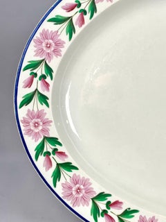 Large Wedgwood Creamware Platter England Circa 1820