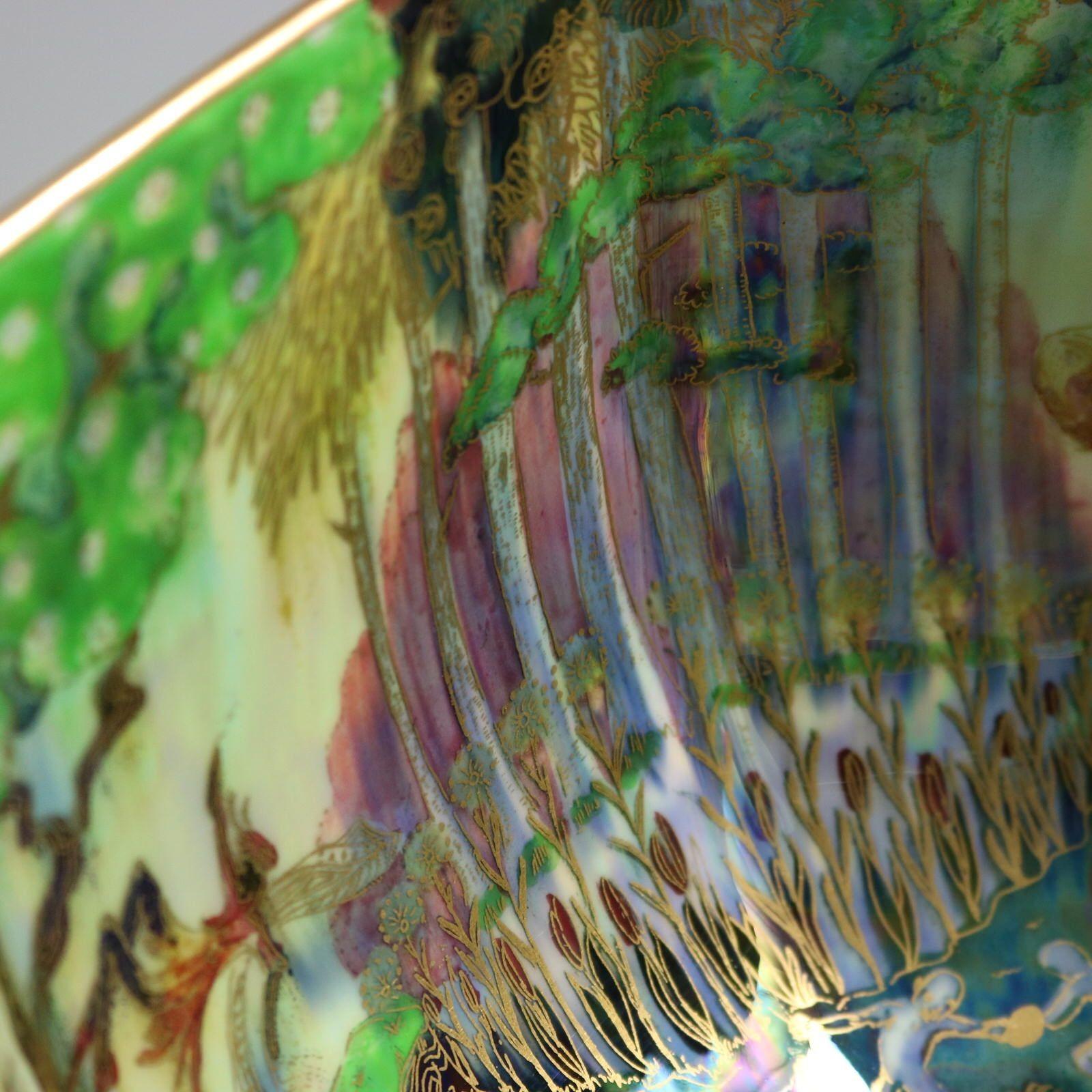 Gran cuenco octogonal Dana de Wedgwood Fairyland Lustre en venta 10