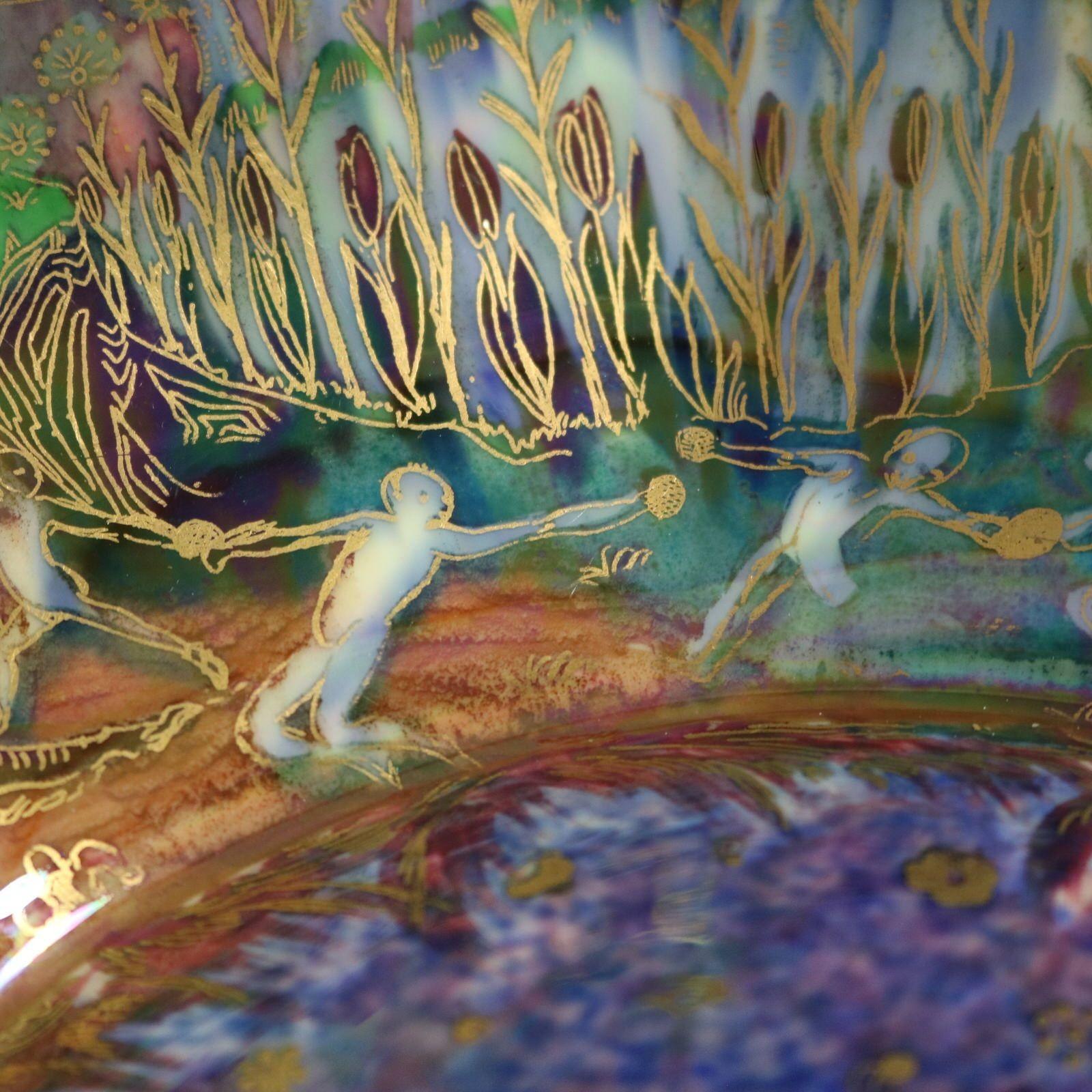 Gran cuenco octogonal Dana de Wedgwood Fairyland Lustre en venta 12