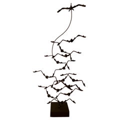 Large Welded Flying Birds by William Heise