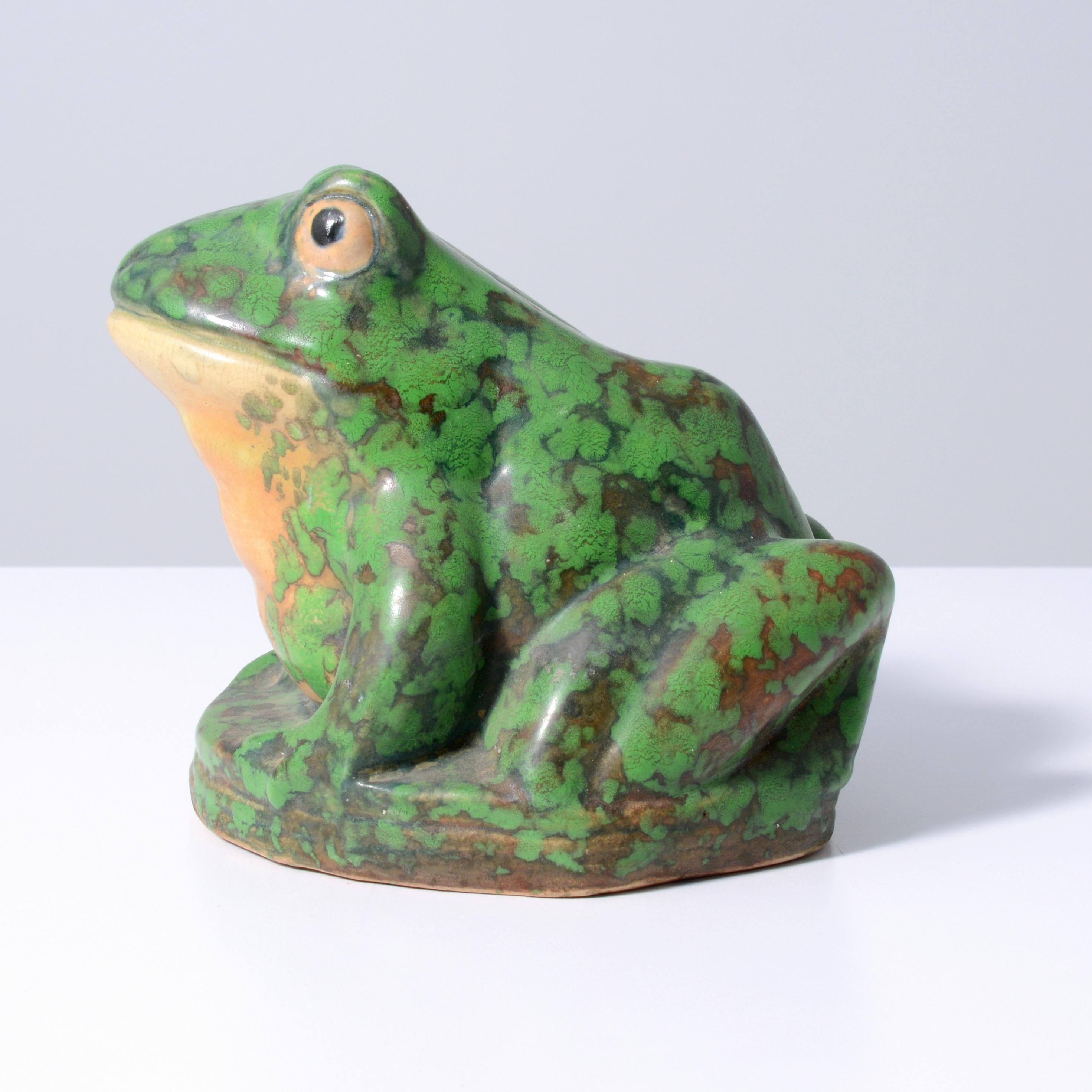 Arts and Crafts Grande rana Weller COPPERTONE, design Rudolph Lorber in vendita