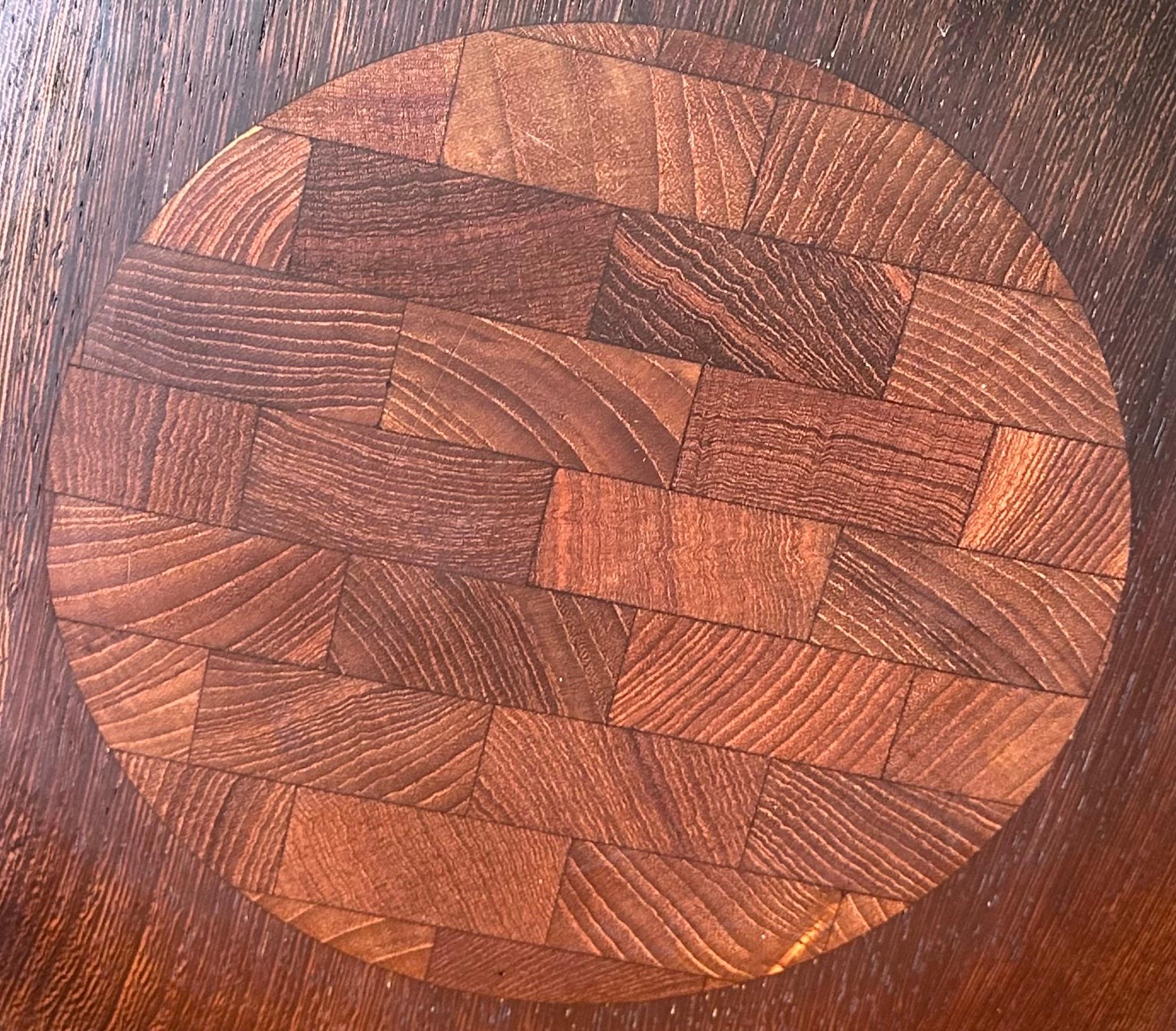 Großes Tablett aus Wenge & Butcher Block Käse von Jens Quistgaard für Dansk Rare Woods (20. Jahrhundert) im Angebot