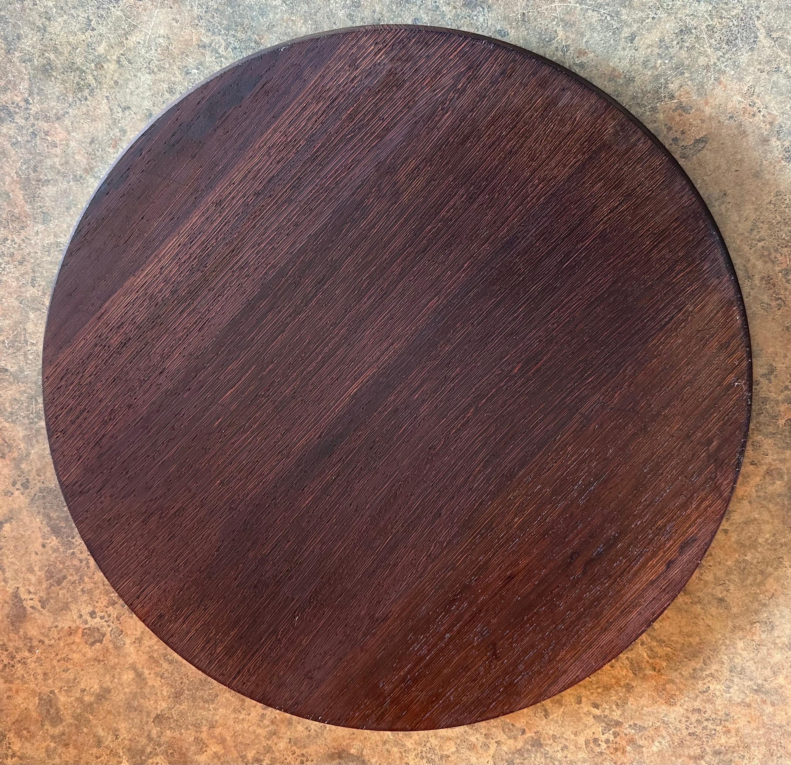 Großes Tablett aus Wenge & Butcher Block Käse von Jens Quistgaard für Dansk Rare Woods (Wengé) im Angebot