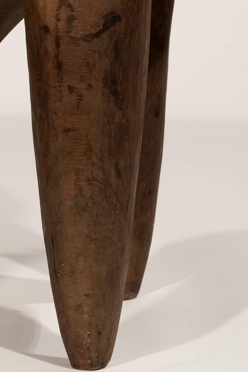 Contemporary Large West African Stool