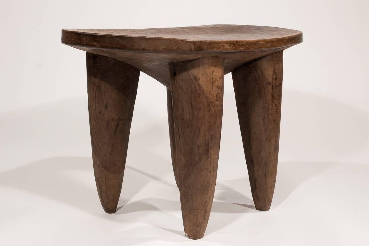 Tribal Large West African Stool