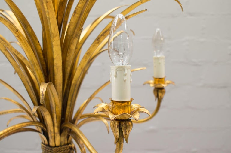 Large Wheat Sheaf Ceiling Light by Hans Kögl, Germany, 1970s For Sale 2