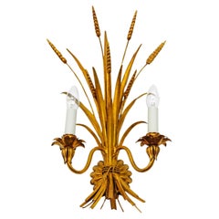 Large Wheat Sheaf Wall Light by Hans Kögl, Germany, 1970s