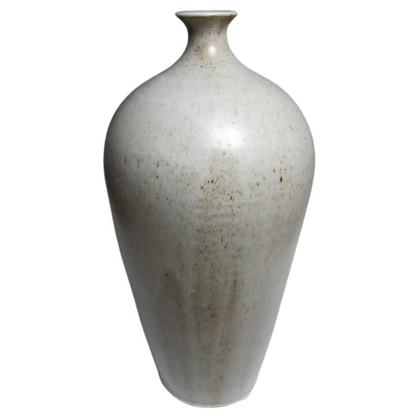 Large Wheel Thrown Minimalist Vase by Jason Fox For Sale