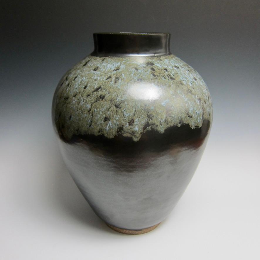 Große Vase mit gedrehtem Rad von Jason Fox (Moderne) im Angebot