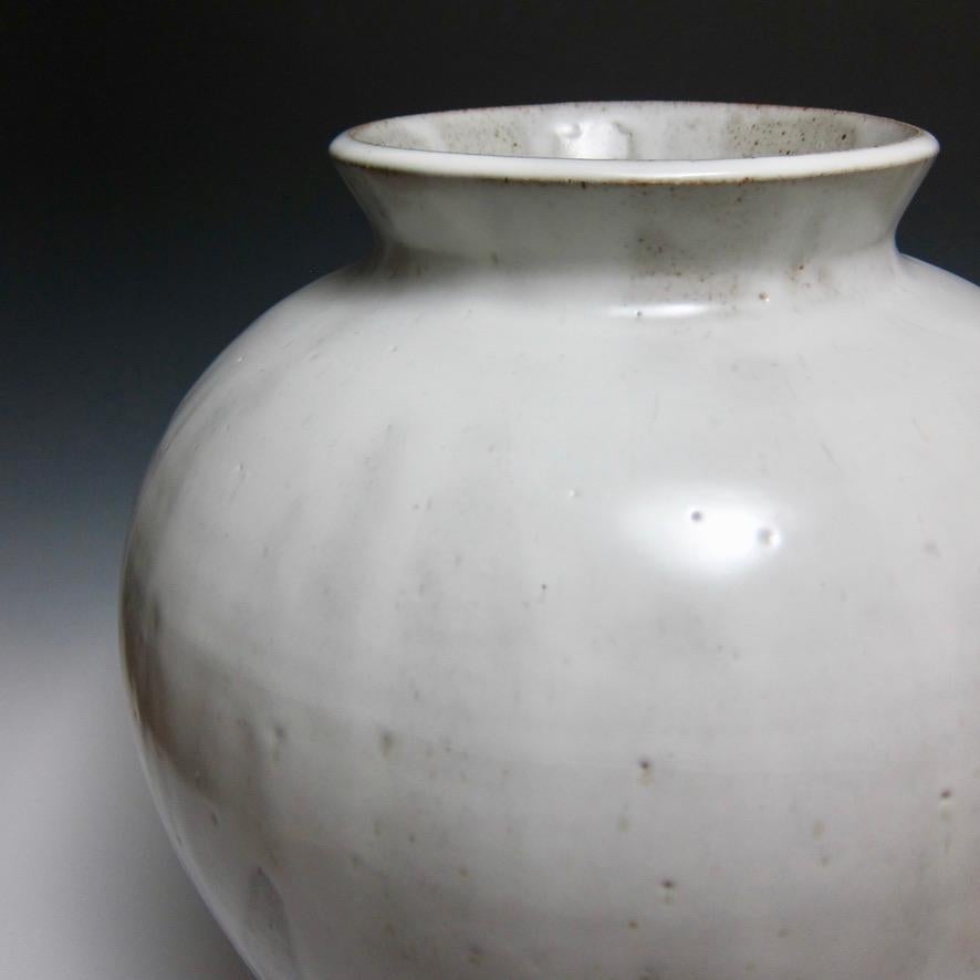 Large Wheel Thrown Vase by Jason Fox In New Condition For Sale In Burbank, CA