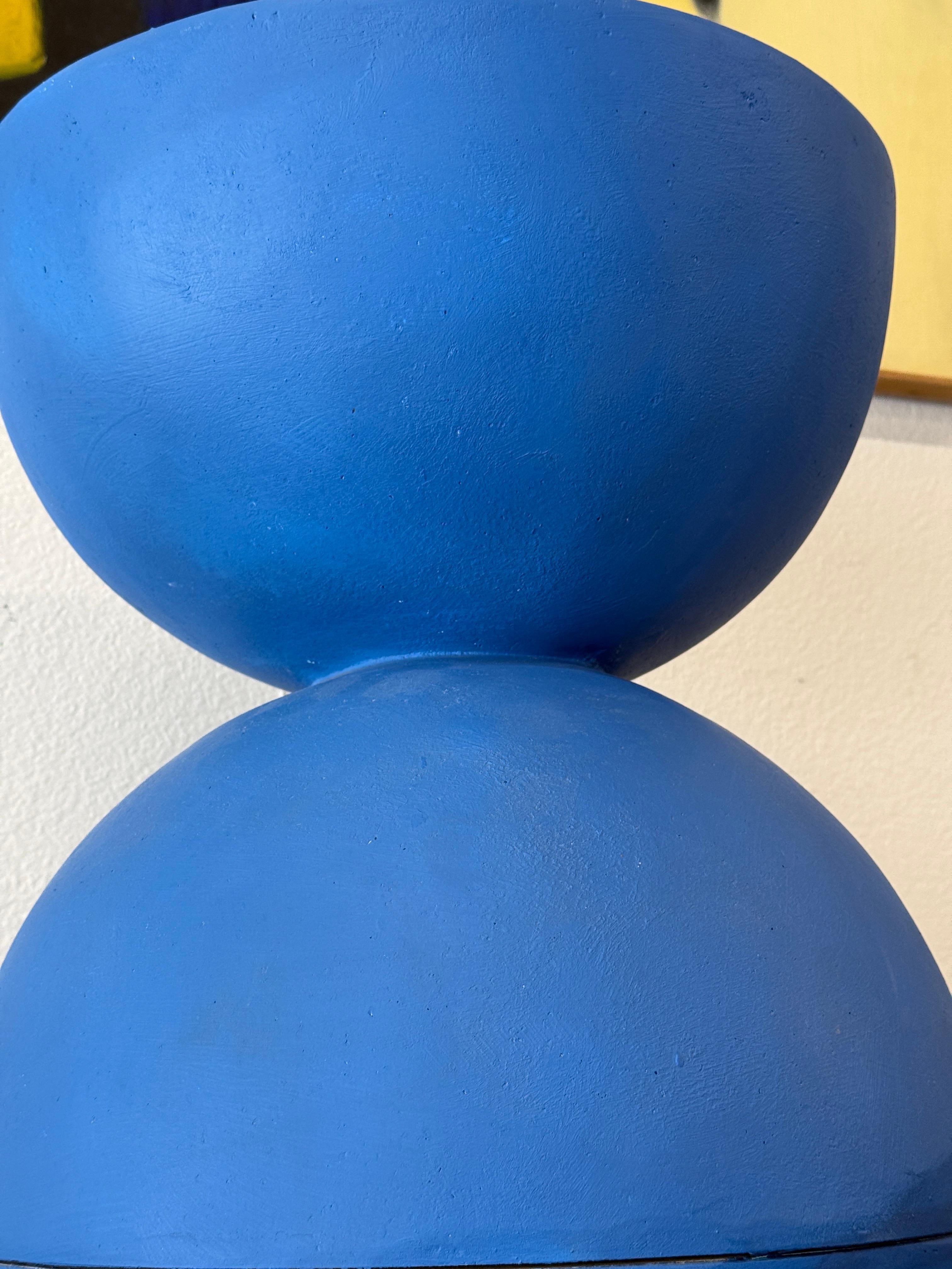 Grande sculpture abstraite Ball and Ball par l'artiste de Palm Springs en vente 5
