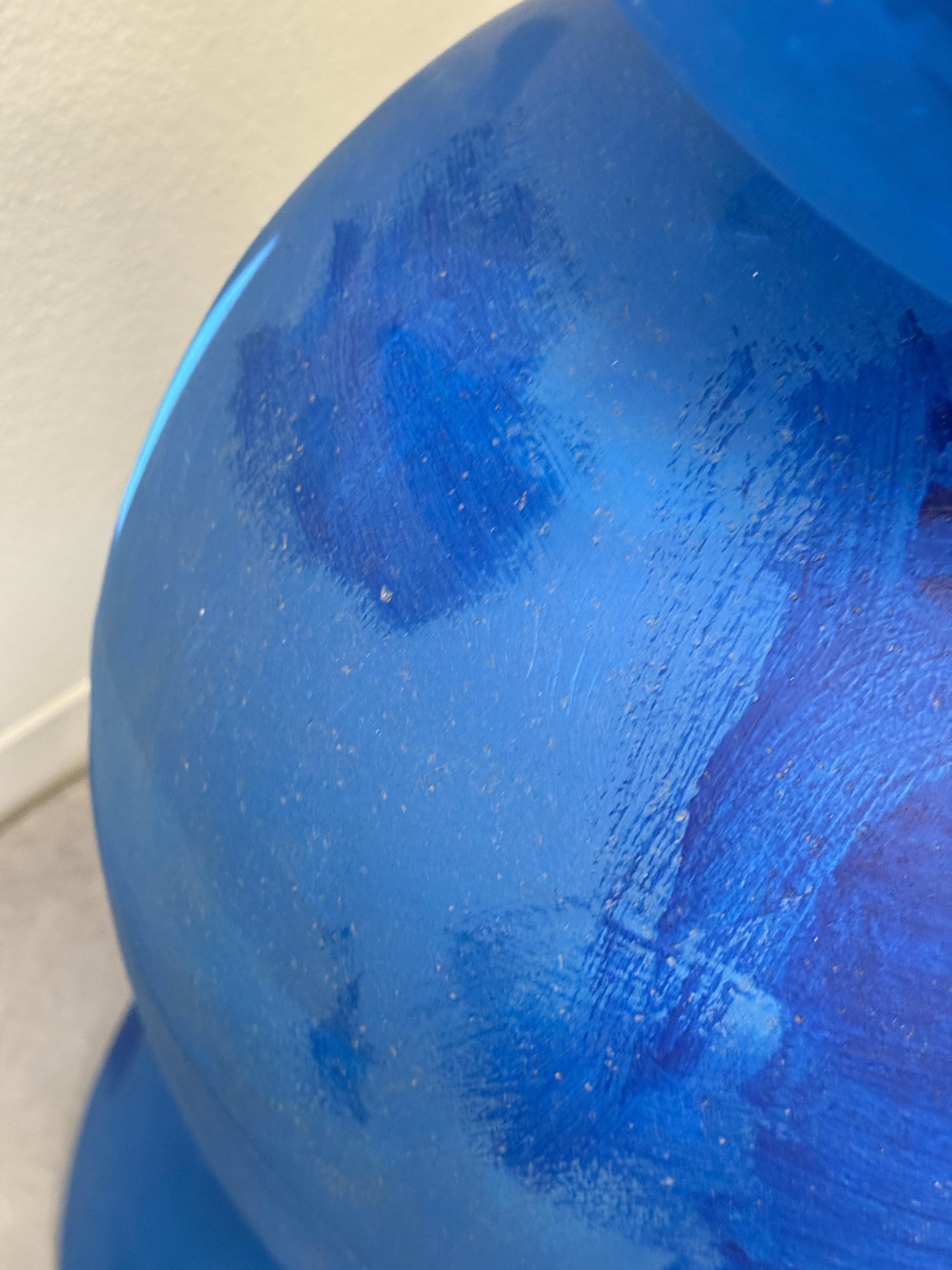 Grande sculpture abstraite Ball and Ball par l'artiste de Palm Springs en vente 11