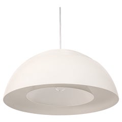 Large White Arne Jacobsen Pendant Light by Louis Poulsen, AJ Royal, 1960s