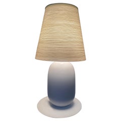 Lampada grande in ceramica bianca Lotte and Gunnar Bostlund