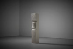 Gran escultura de cerámica blanca de Pino Castagna, Italia Años 70