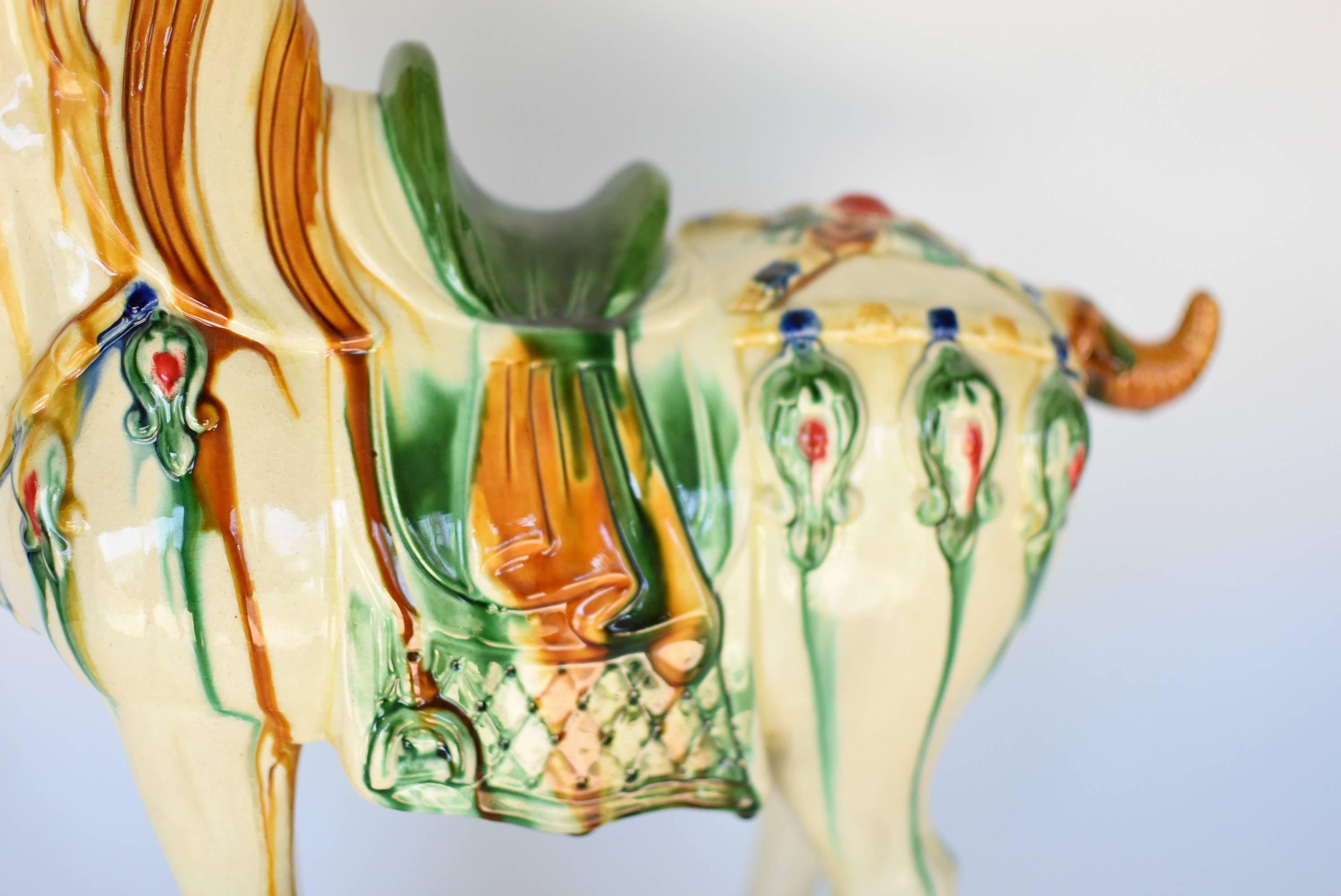 chinese porcelain horse