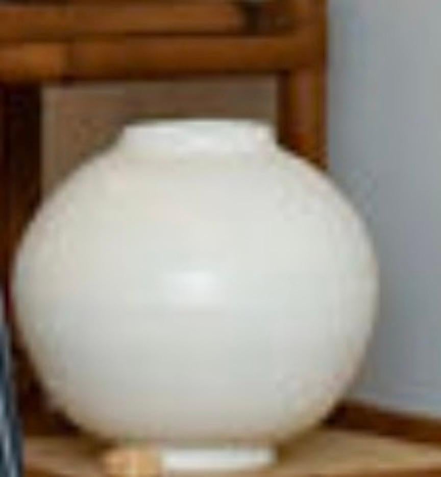 English Large white Moon Jar For Sale