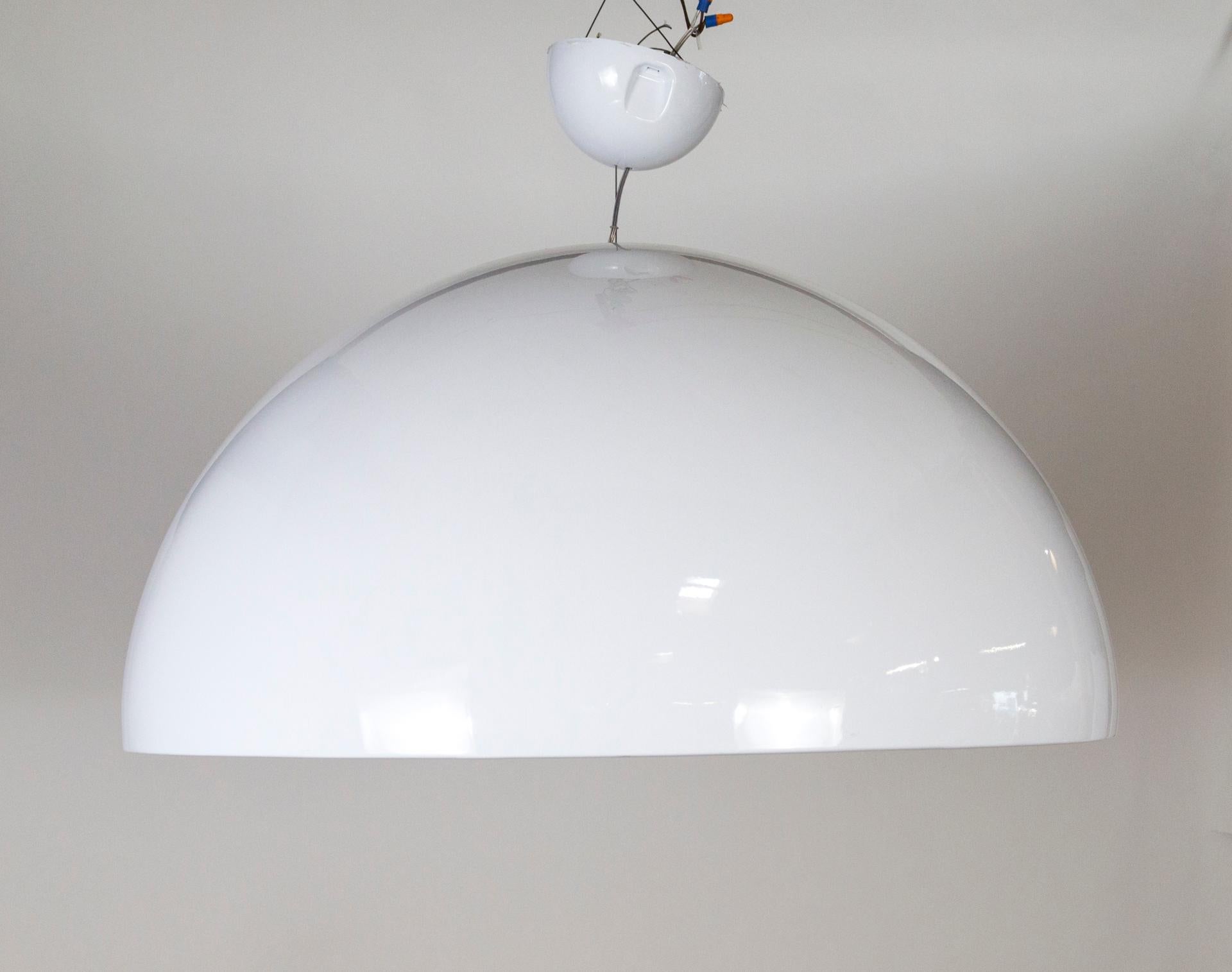 Large White Skygarden Dome Pendant Light by Flos, Marcel Wanders 2