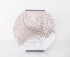 Vaso grande bianco stampato di Doa Ceramics