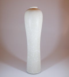 Large White Stoneware Vase - Gunnar Nylund - Rörstrand - Midcentury Vintage