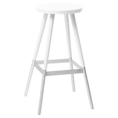 Taburete grande Tupp blanco de Storängen Design