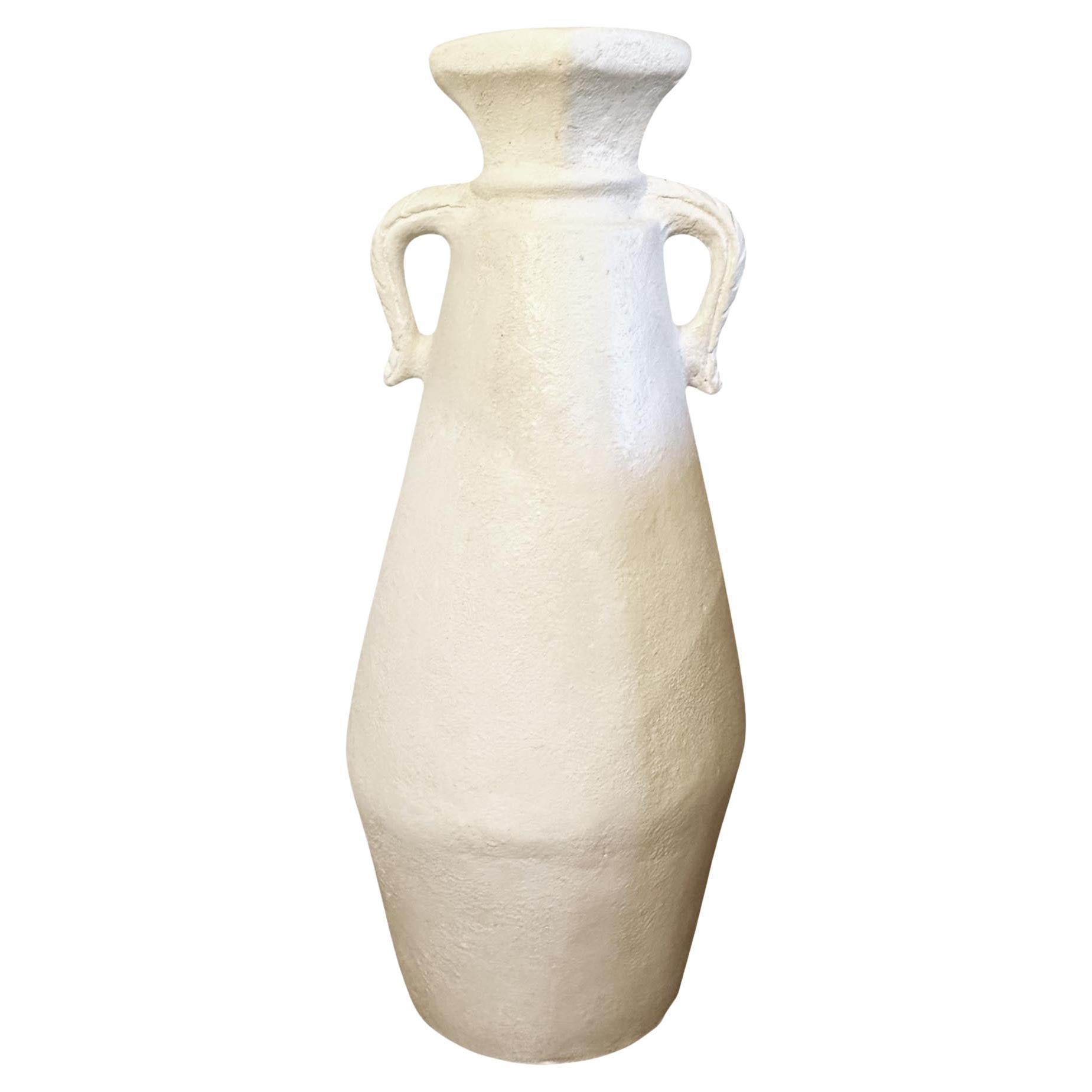 Grand vase blanc