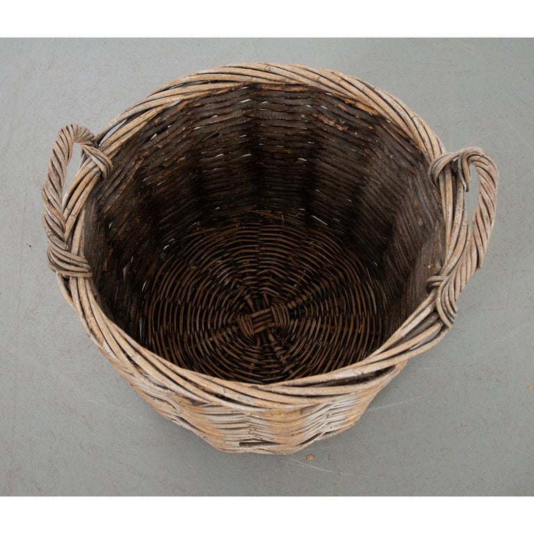 Large Wicker Basket at 1stDibs huge wicker basket