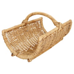 Large Wicker Fireplace Basket