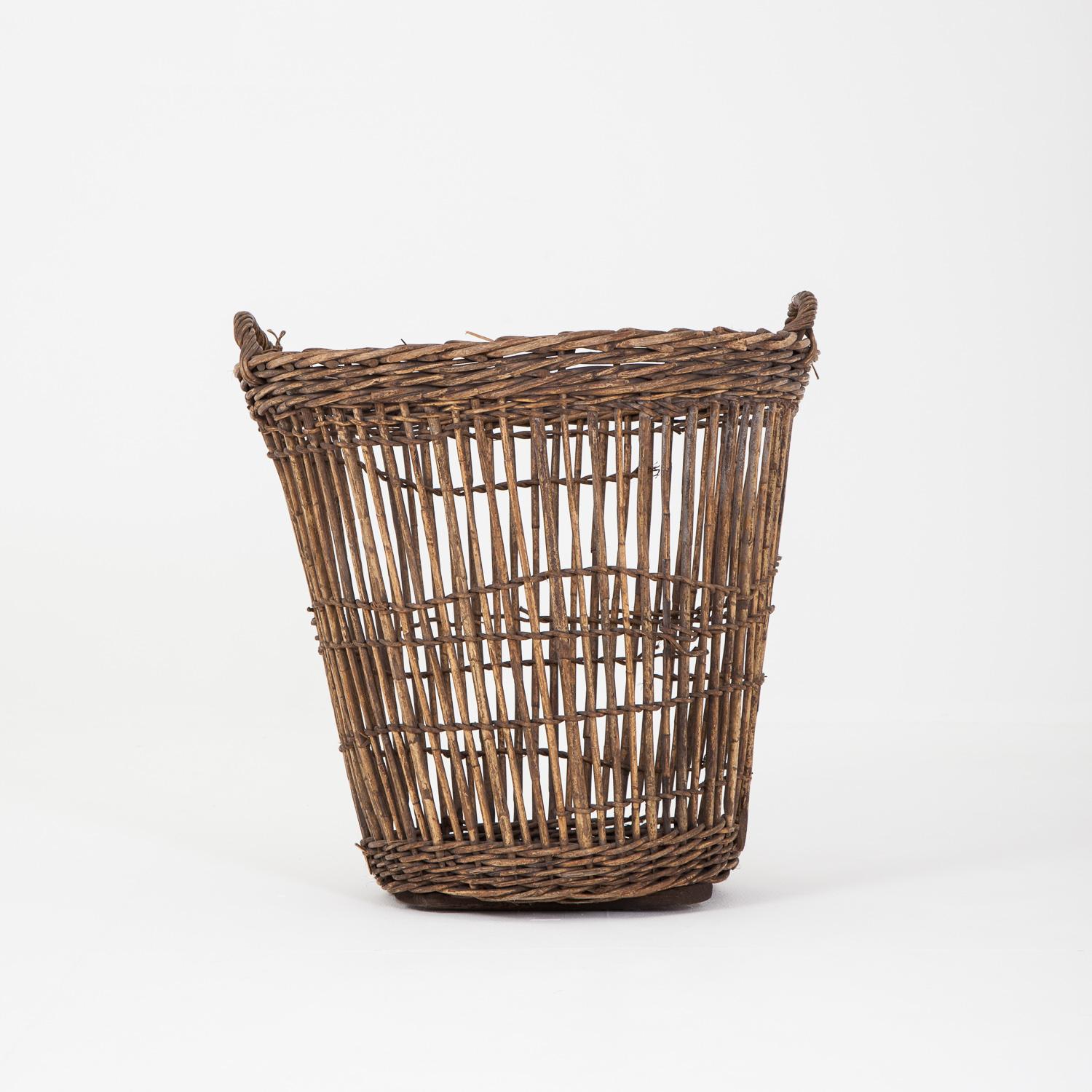 large rattan hamper