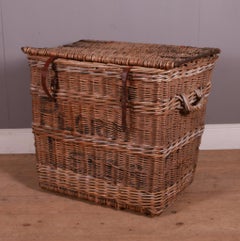 Large Wicker Log Basket