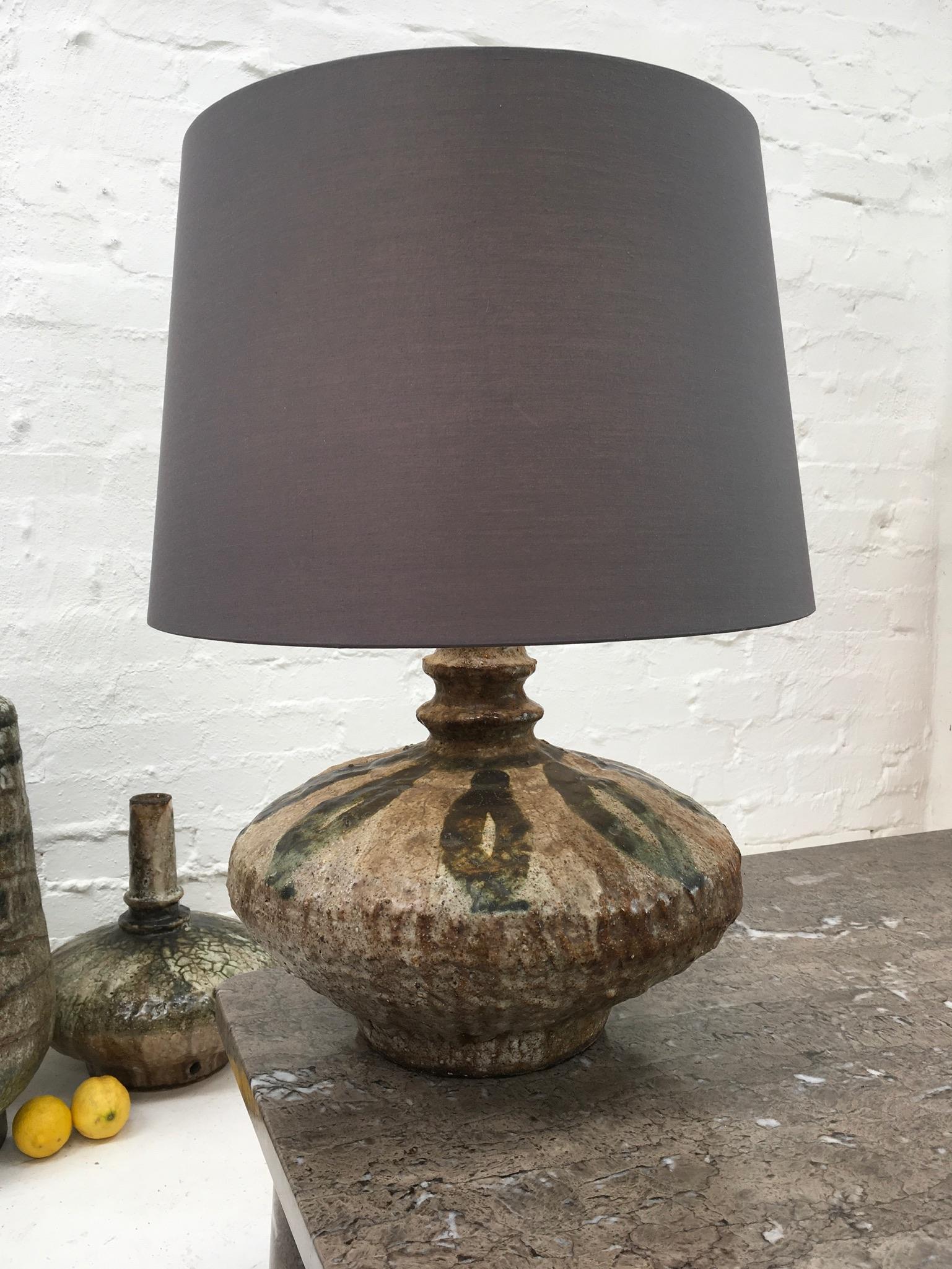 stone based lamp