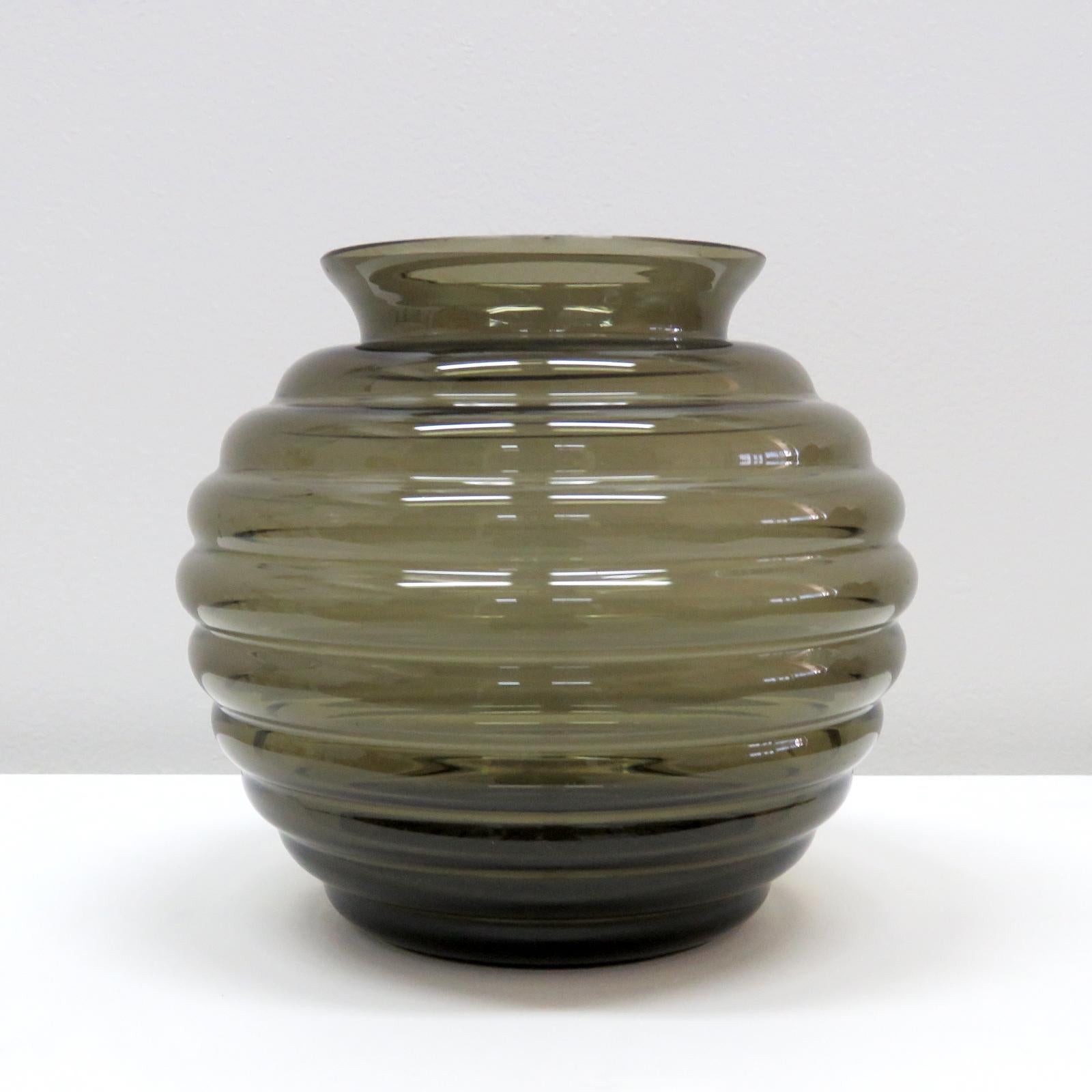 Bauhaus Large Wilhelm Wagenfeld 'Felicitas' Vase, 1939 For Sale