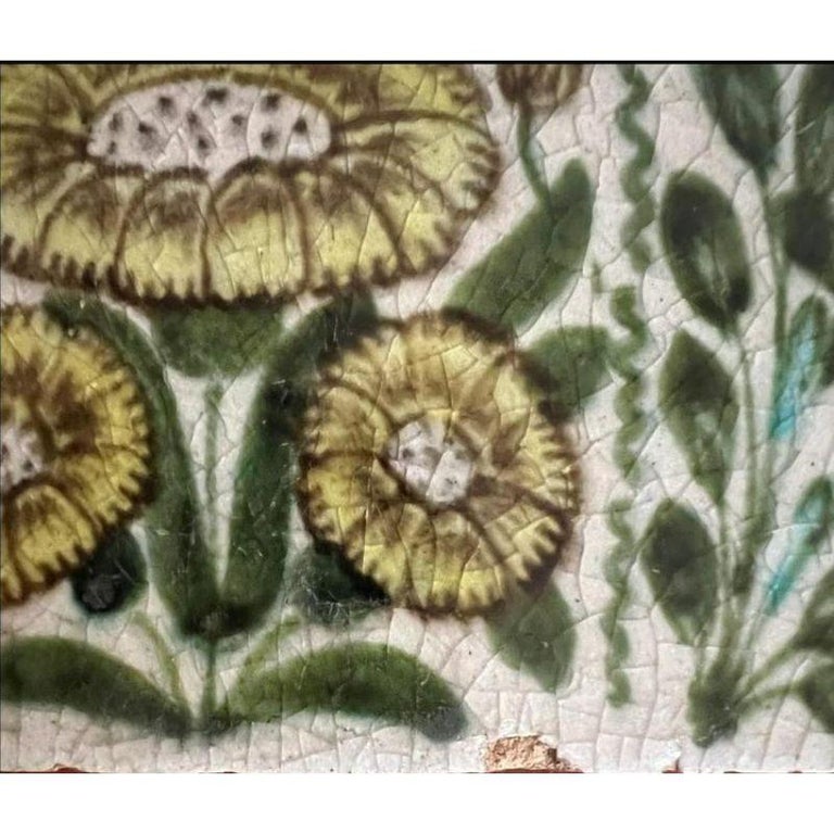Early William De Morgan 8” tile decorated in the “Quartered Daisy” design

Dating from 1872 - 1881

Small frit to the lower edge

Complimentary Insured Postage
14 Day Money Back Guarantee
BADA Member – Buy the Best from the Best