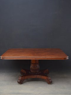 Large William IV Mahogany Dining Table
