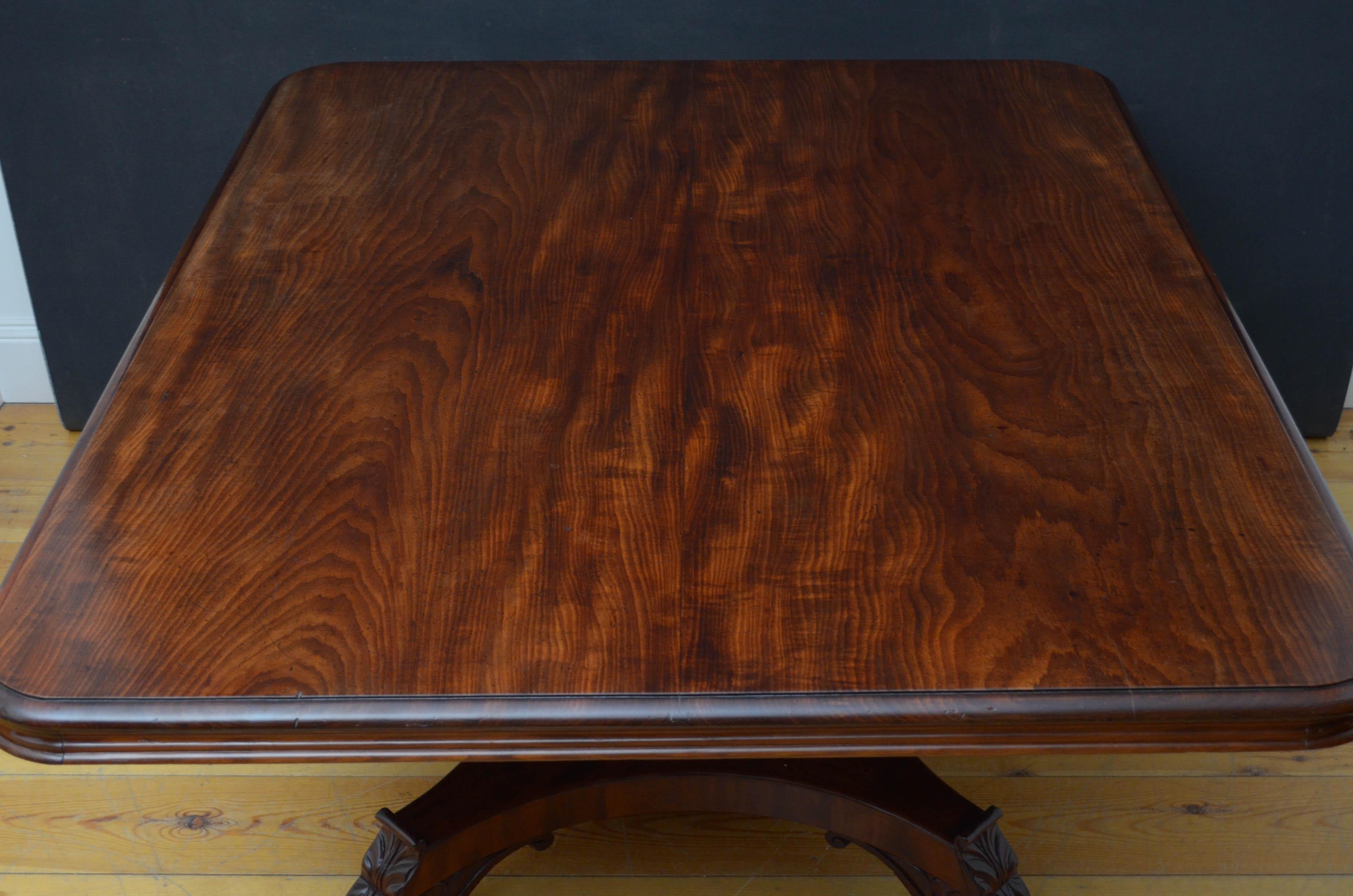 cuban mahogany table