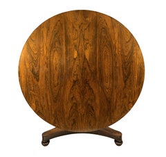 Large William IV Rosewood Tilt-Top Centre Table