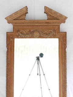 Large William Kent Style Architectural Mirror