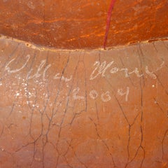 Large William Morris BEADED FIGURE Sculpture, 48"OAH