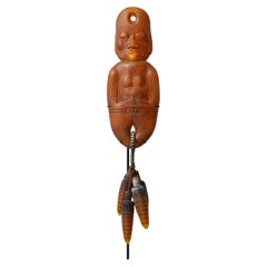 Escultura grande de William Morris FIGURA CON PERLAS, 48 "OAH