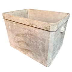 Large Willy Guhl Basin Concrete Planter