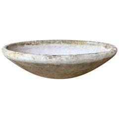 Large Willy Guhl Cement Bowl
