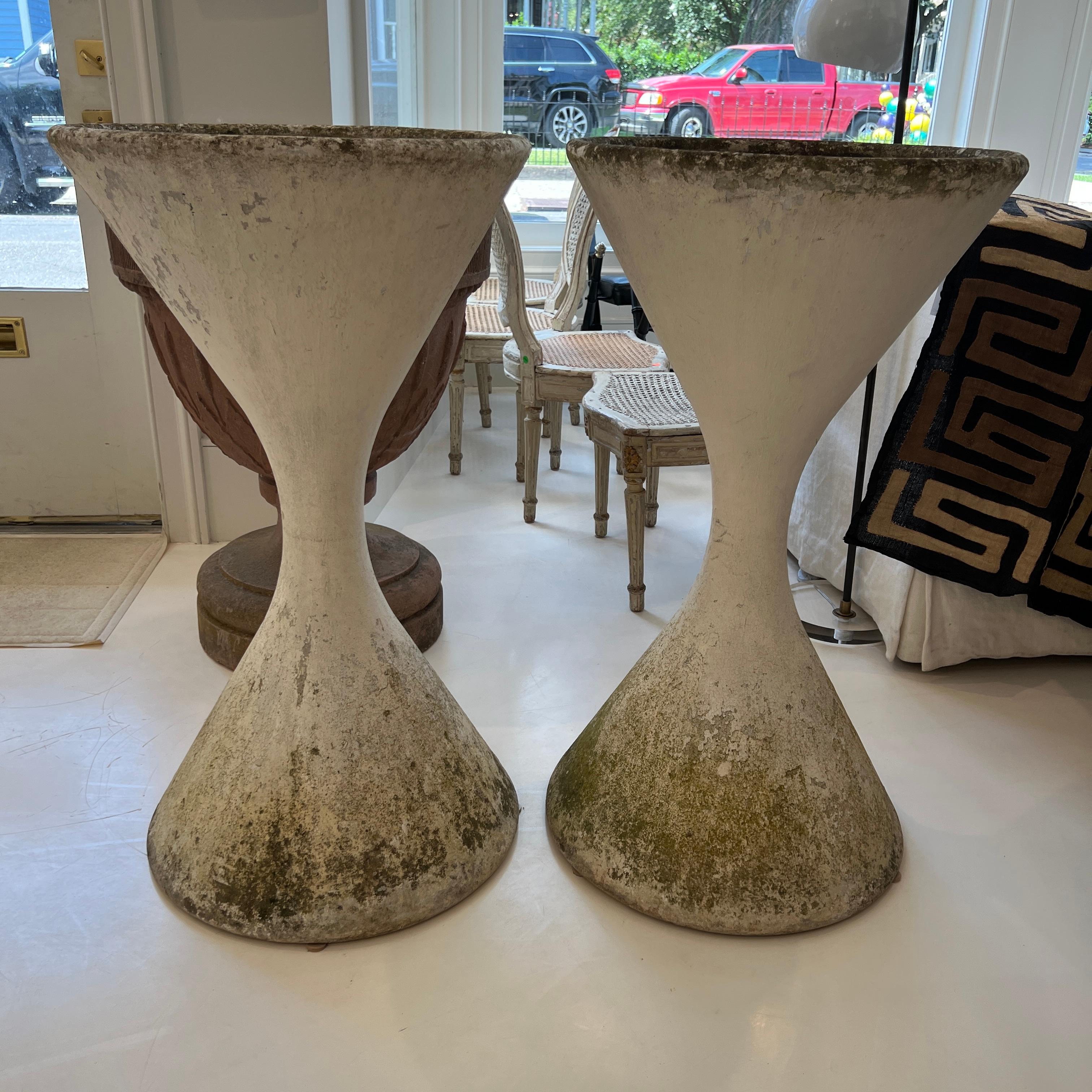 Large Willy Guhl Diablo Hourglass Planter For Sale 3