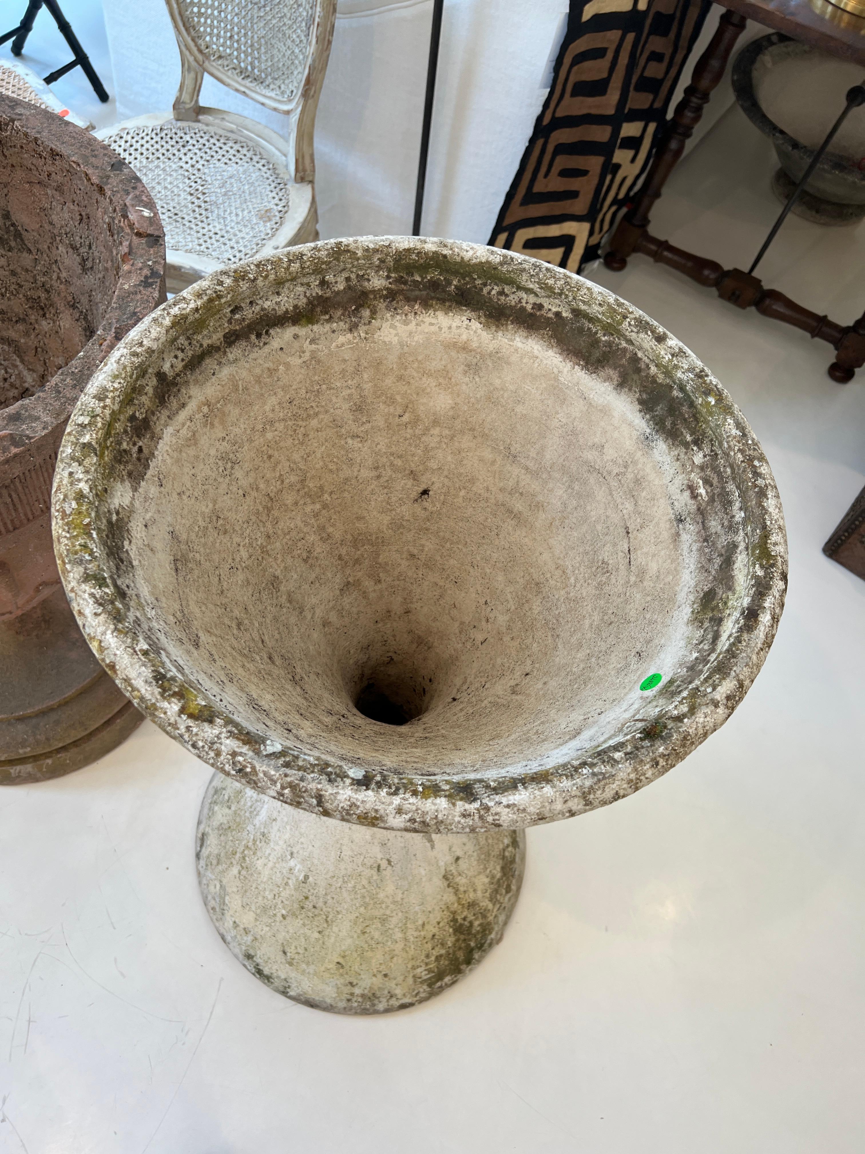 Swiss Large Willy Guhl Diablo Hourglass Planter For Sale